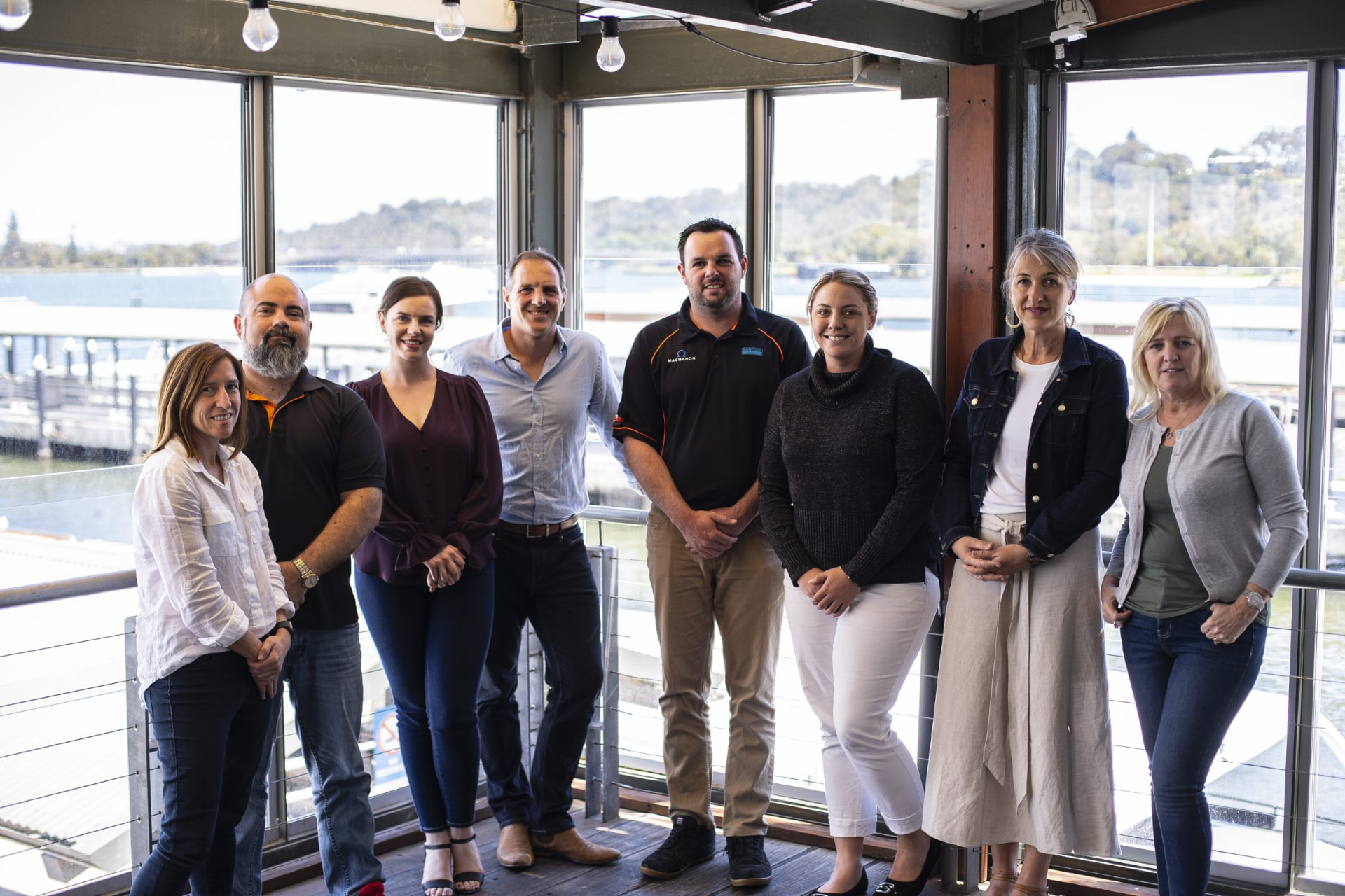 A cohort of leaders together during a StratDo workshop
