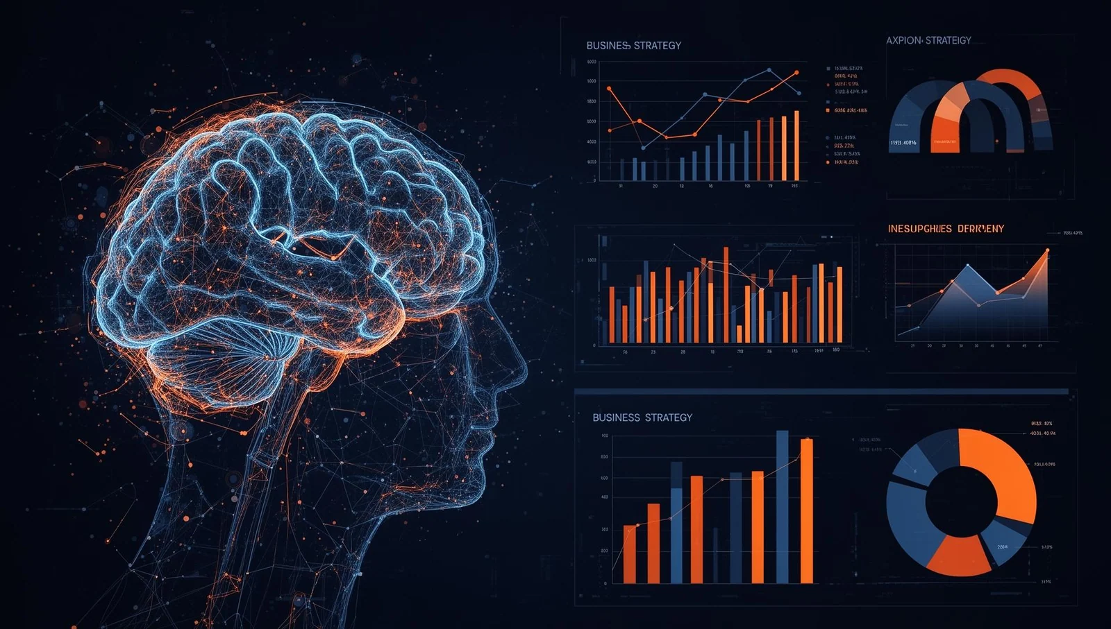Editorial photograph illustrating Why AI Without Strategy is Just Expensive Guesswork